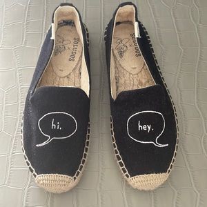 Soludos woman’s espadrille flats size 5